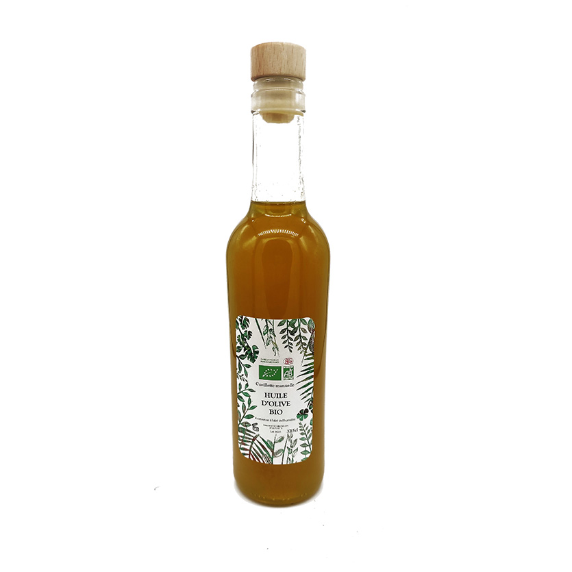 Huile d'olive bio-produit des oliviers-KAEA Savonnerie-Hérault