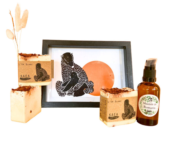 Coffret Naissance-Savons bio-Savonnerie Kaea